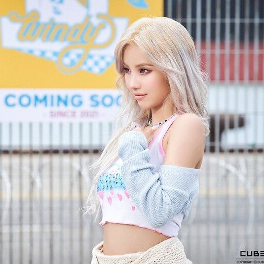 A moment captured by Soyeon (i-dle)'s fan