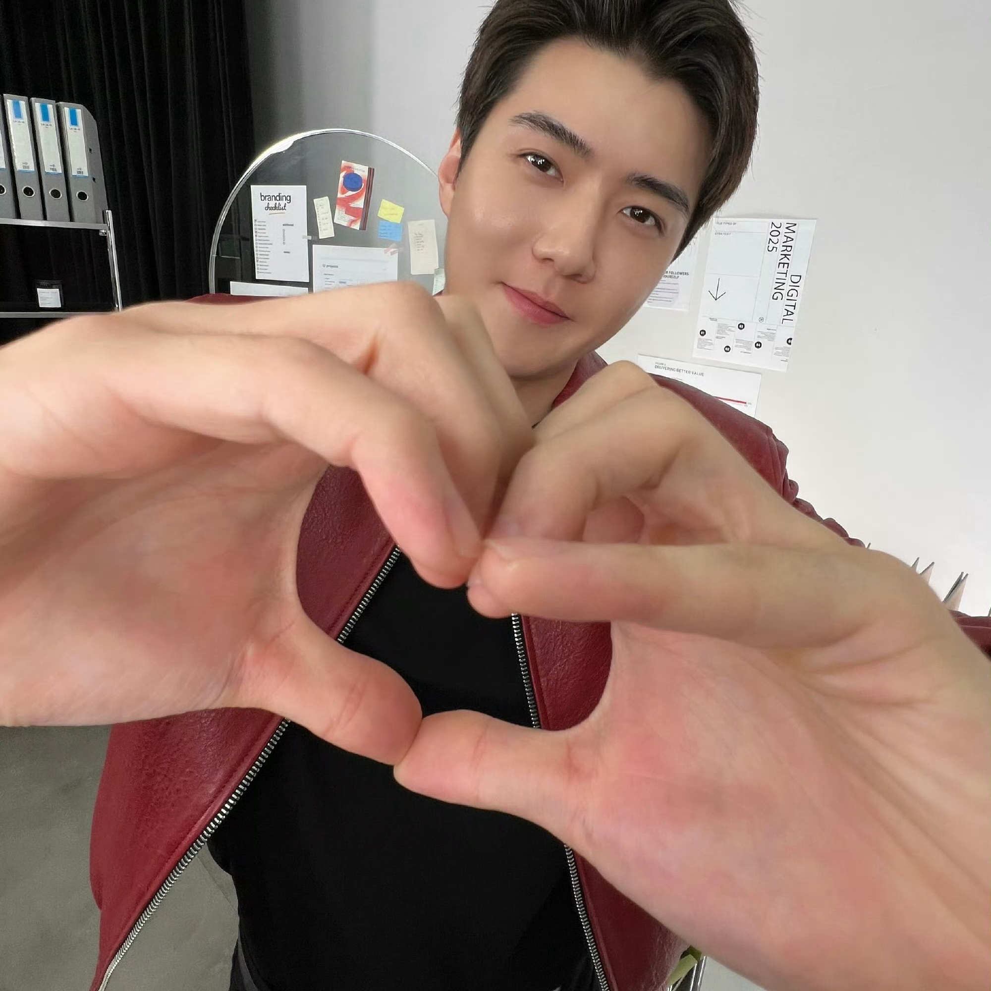 Latest photo of Sehun (EXO)