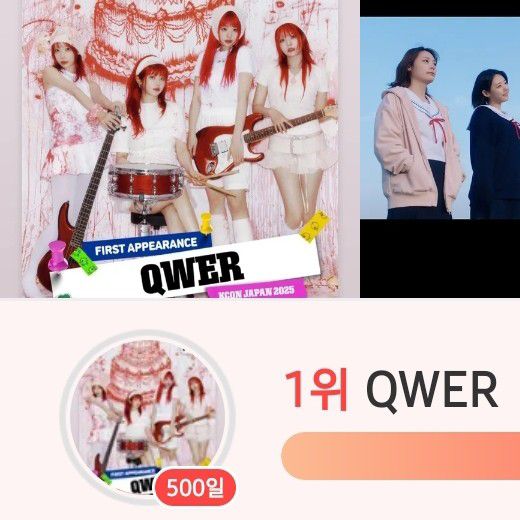 Hot post catching attention from QWER's fandom