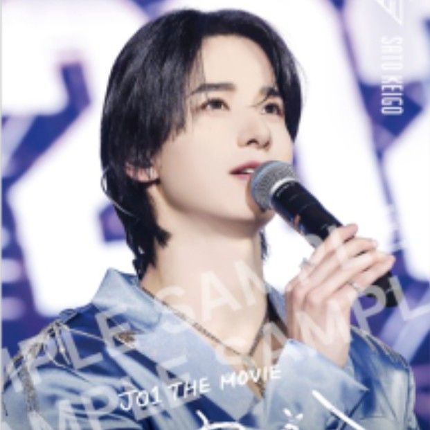 Behind-the-scenes cut of Sato Keigo (JO1)