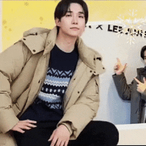 Recent activity shot of Junho (2PM)