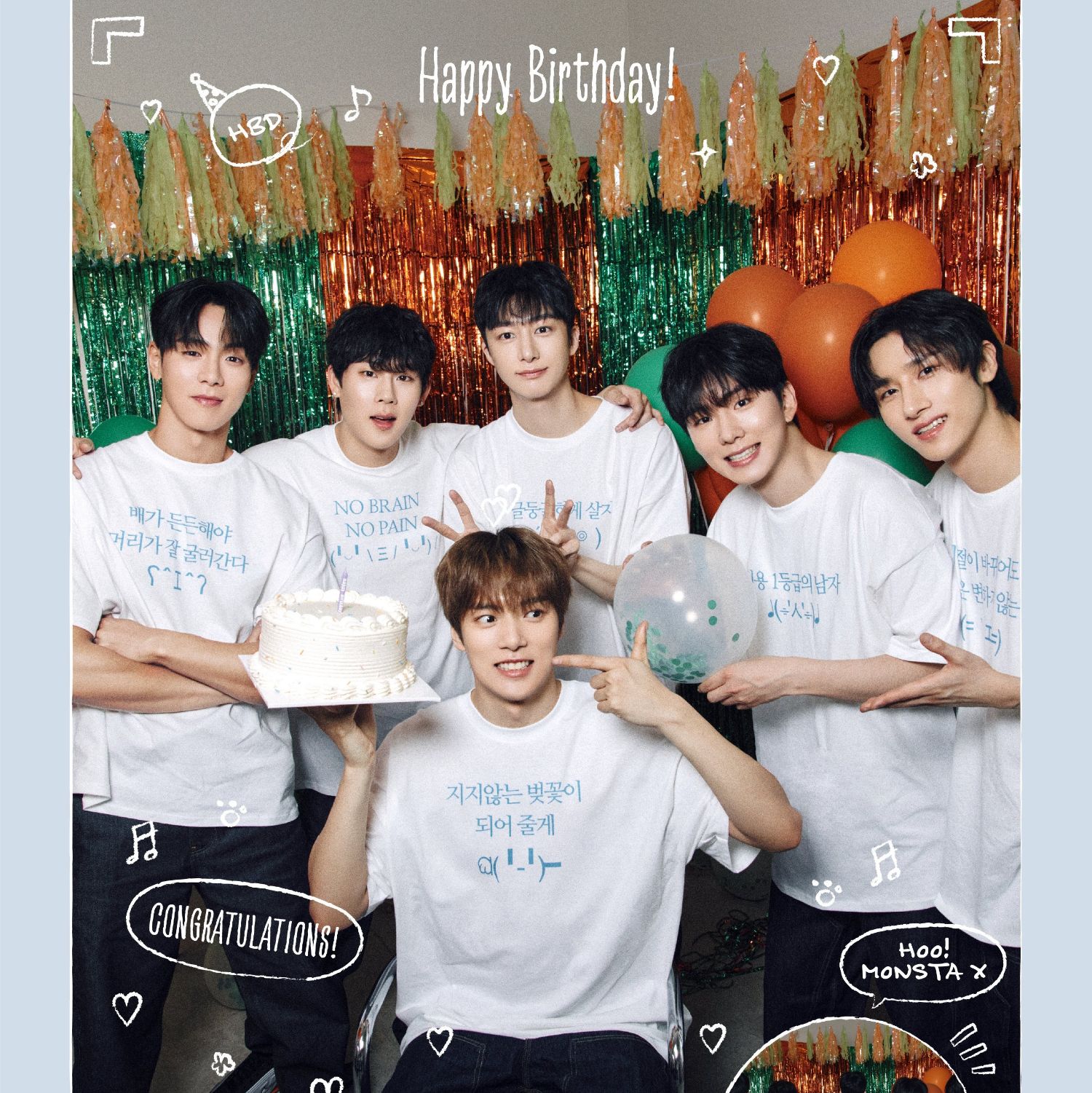 Recent activity shot of Minhyuk (MONSTA X)