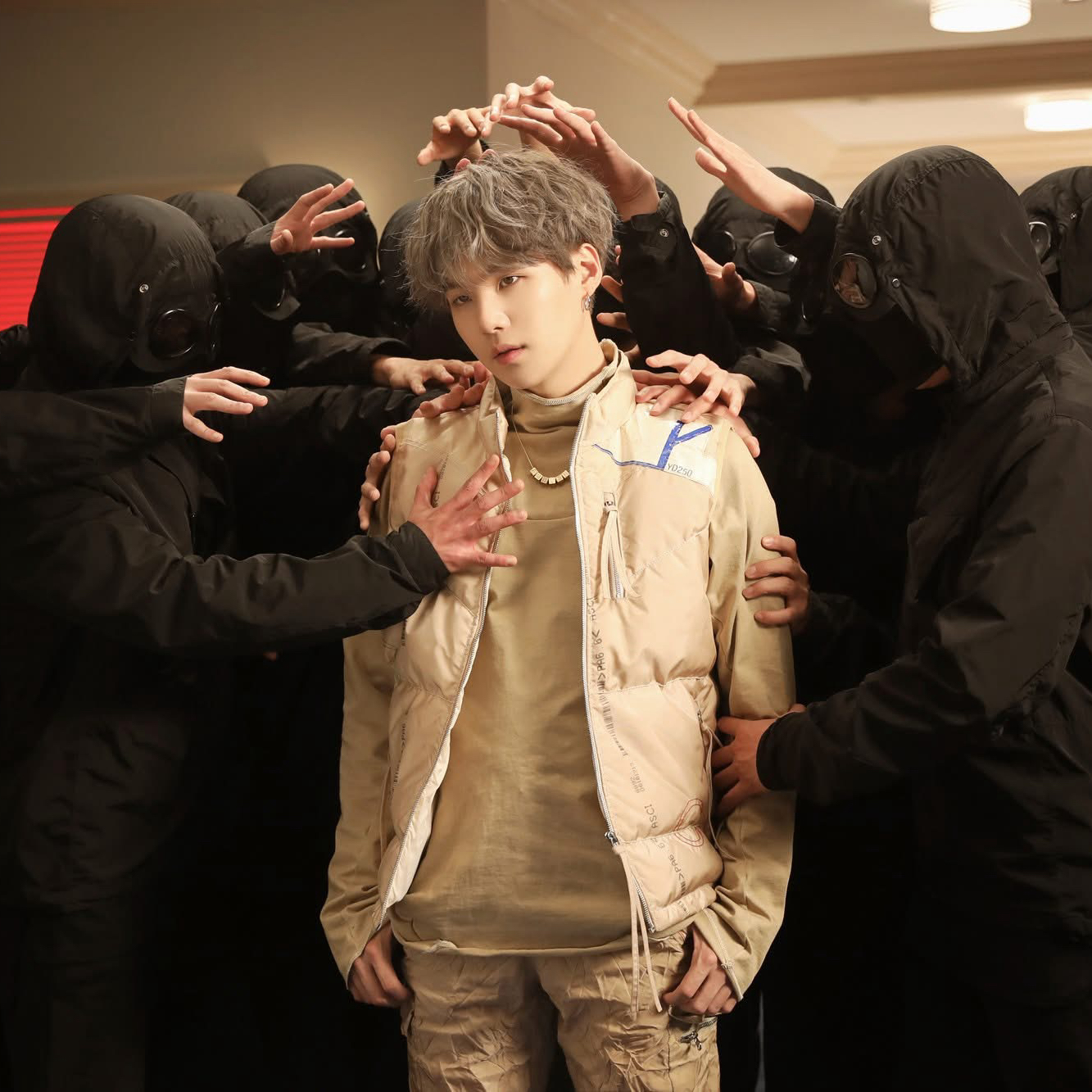 Recent activity shot of SUGA (BTS)