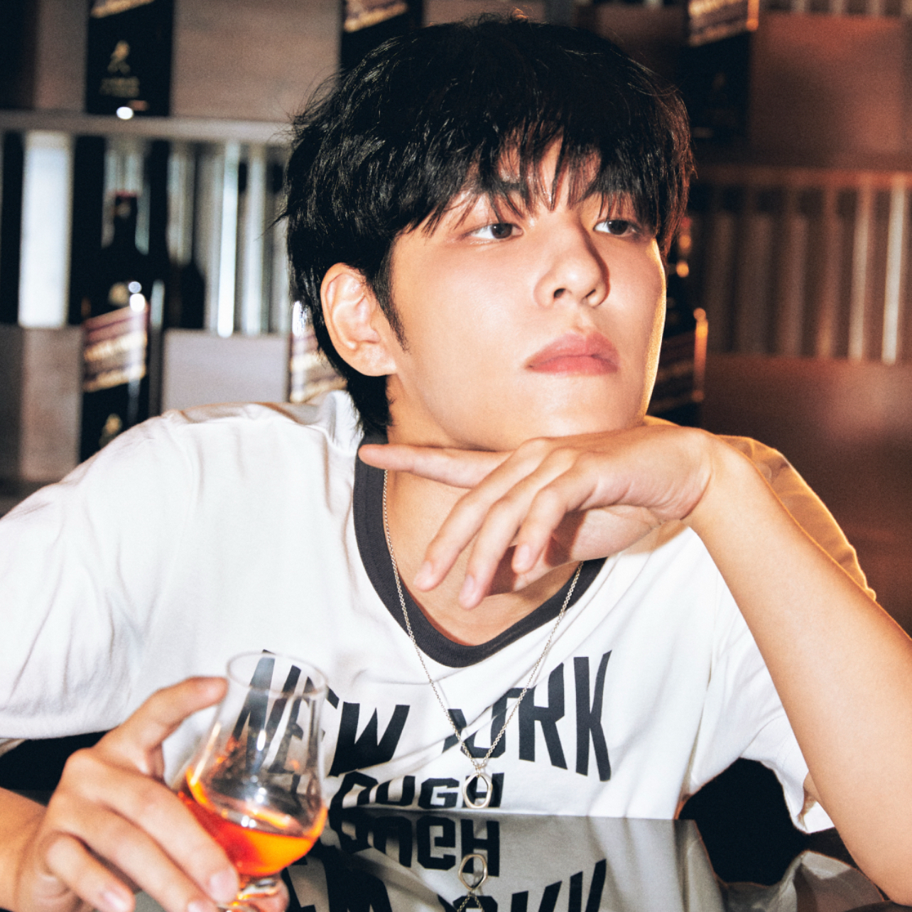 Recent activity shot of Wonpil (DAY6)