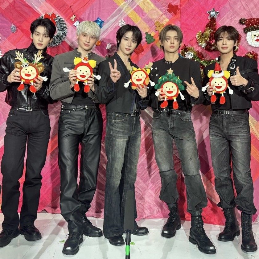 A moment captured by TOMORROW X TOGETHER's fan