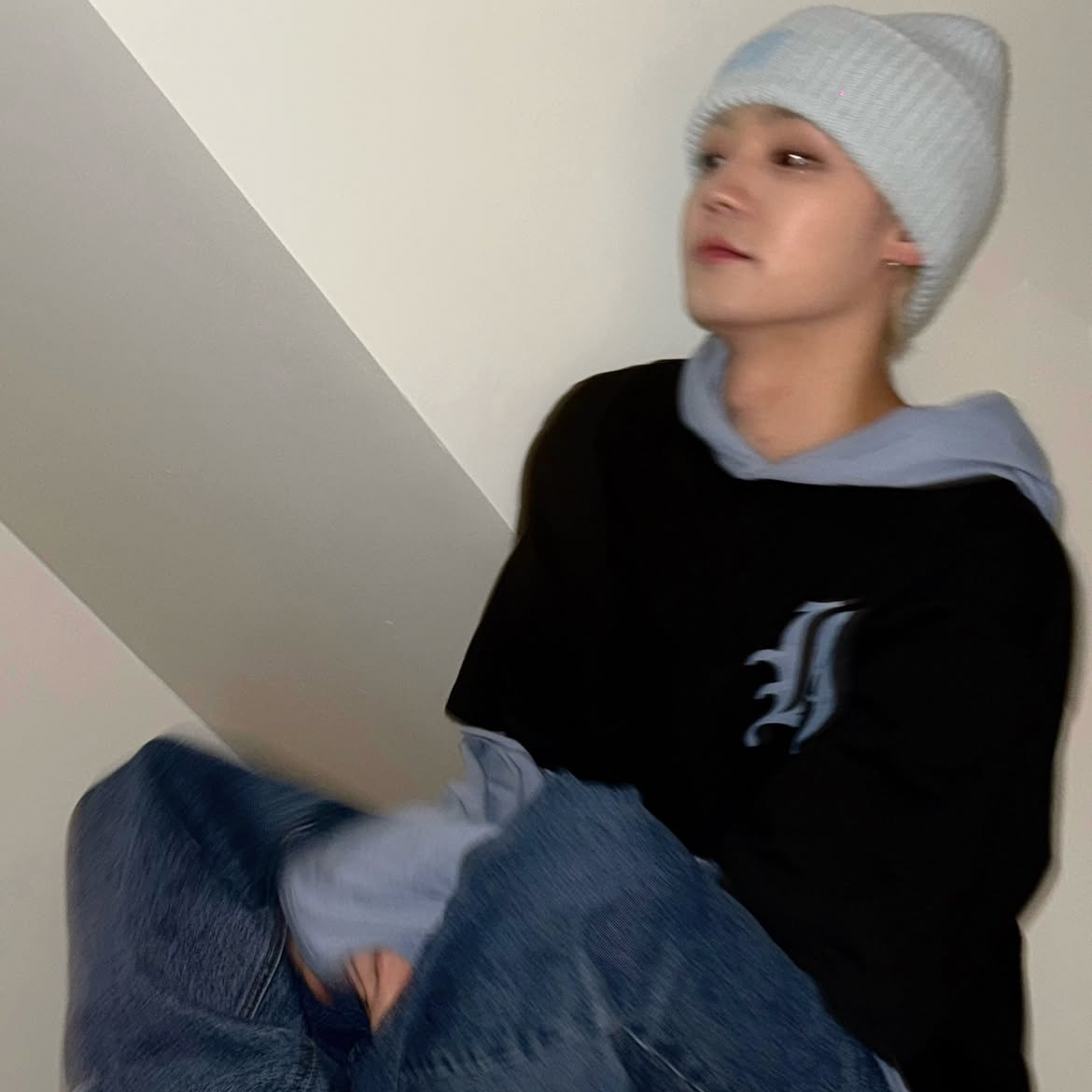 A moment captured by Chan (A.C.E)'s fan