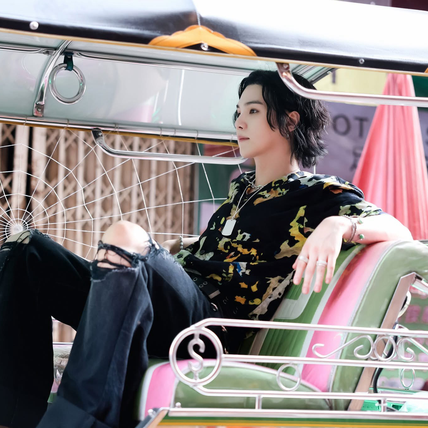 Recent activity shot of SUGA (BTS)