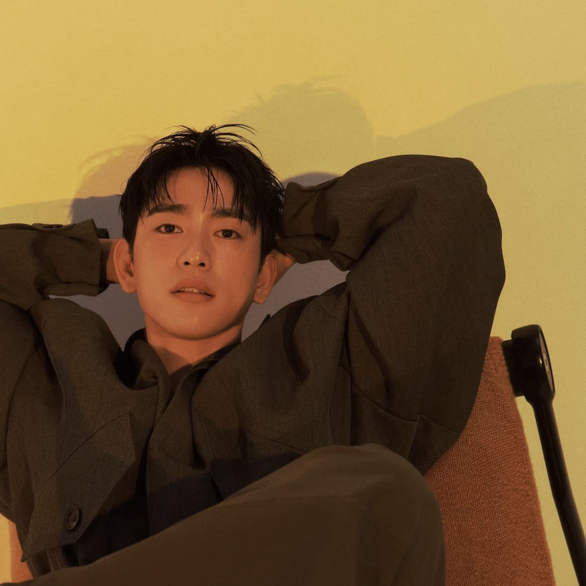 A moment captured by Jinyoung (GOT7)'s fan