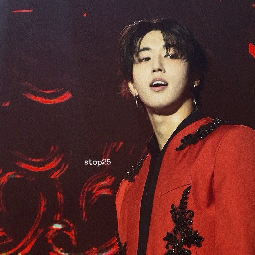 A moment captured by HAN (Stray Kids)'s fan