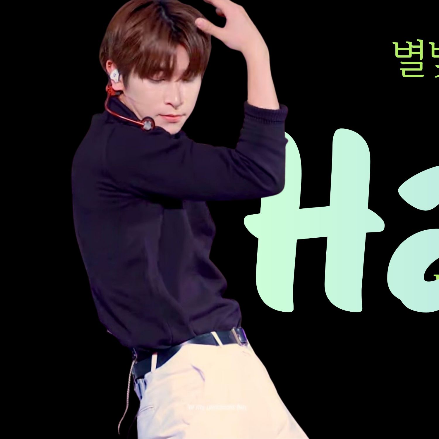 A moment captured by Hangyul (POLARIX)'s fan