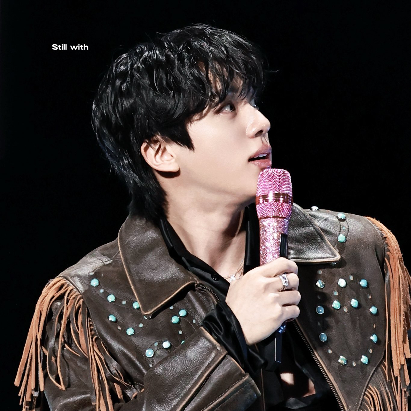 A moment captured by Jin (BTS)'s fan