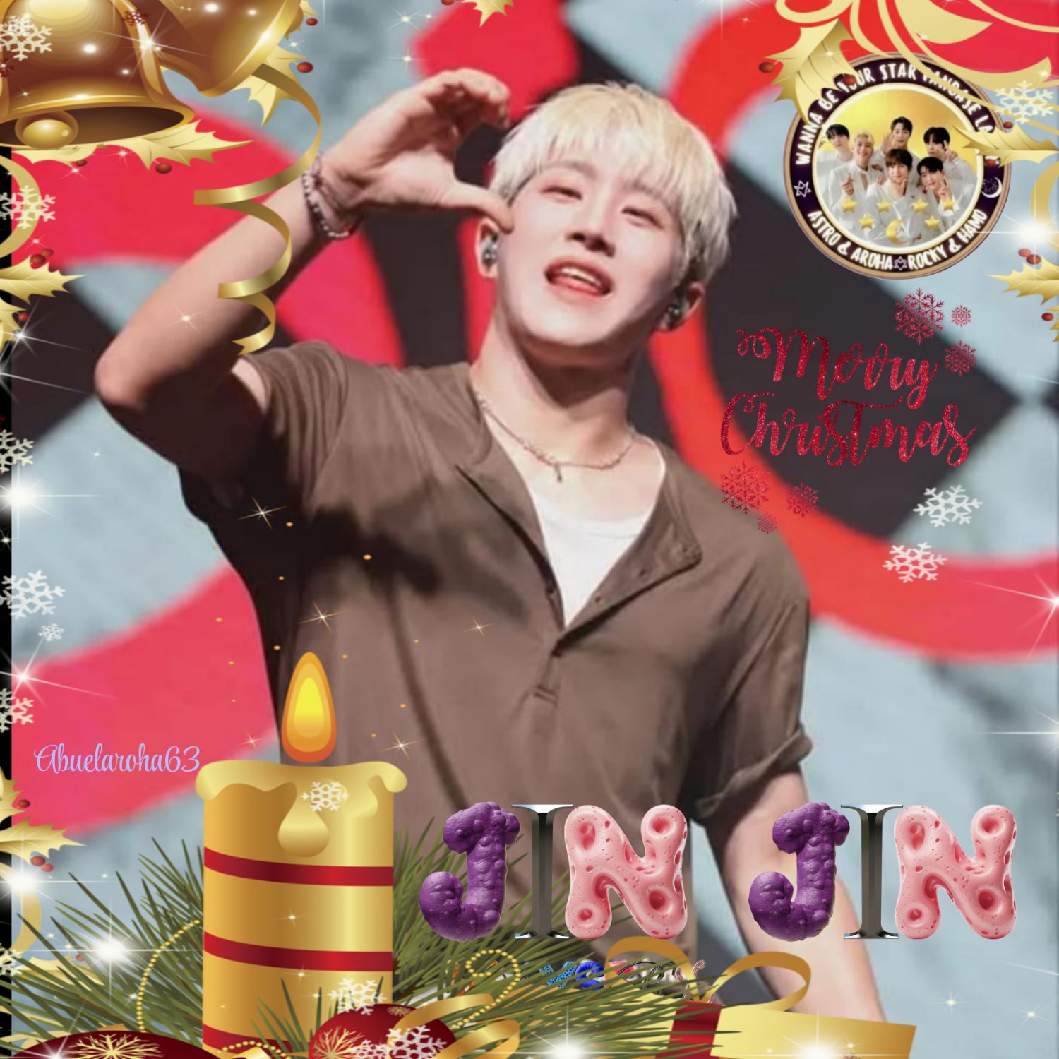 A moment captured by Jinjin (ASTRO)'s fan