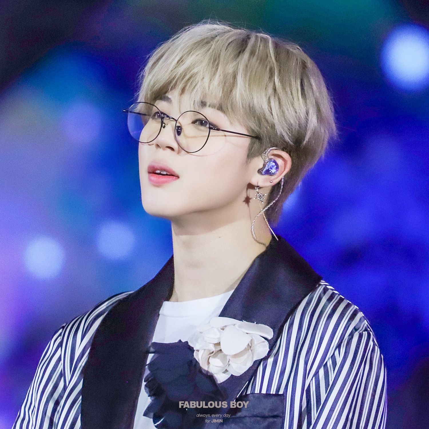 A moment captured by Jimin (BTS)'s fan
