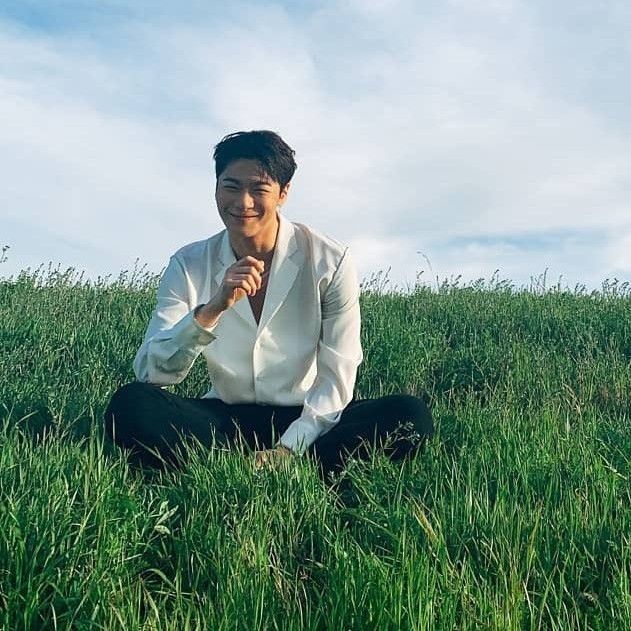 Recent activity shot of Moonbin (ASTRO)