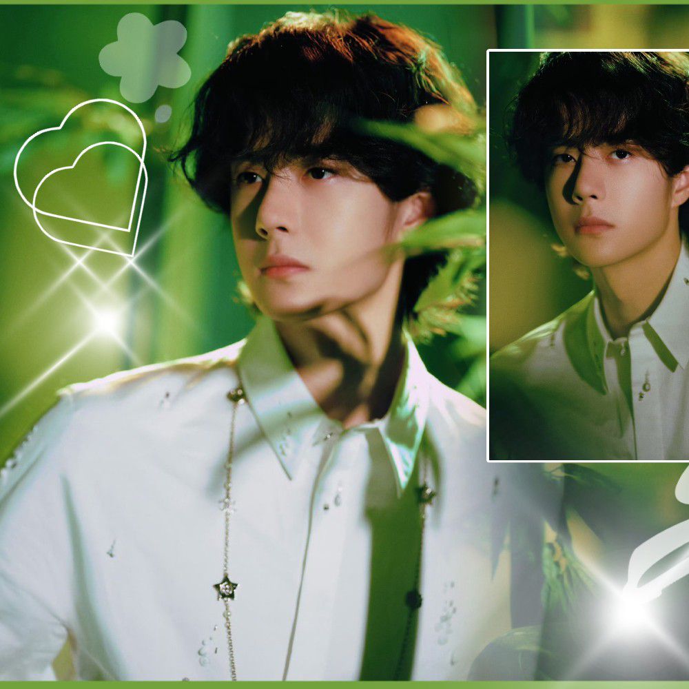 Recent activity shot of Wang Yibo