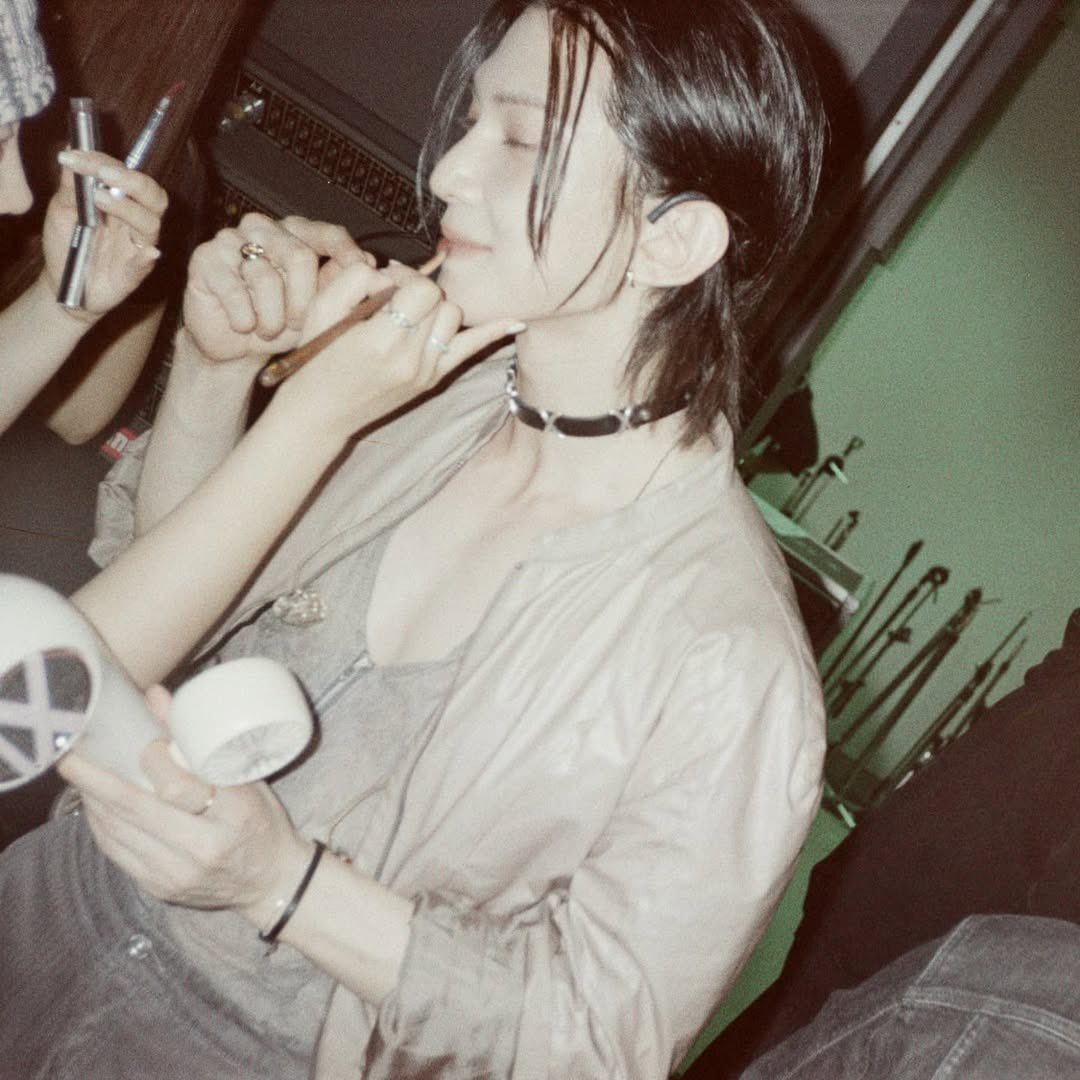 Recent activity shot of Yeosang (ATEEZ)