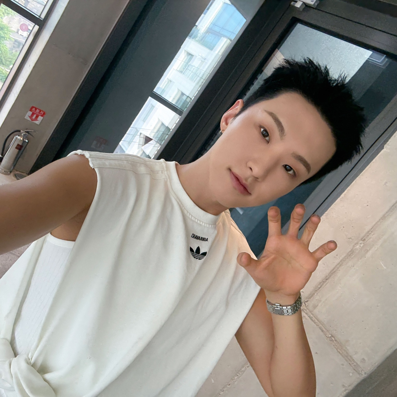 A moment captured by Hoshi (SEVENTEEN)'s fan