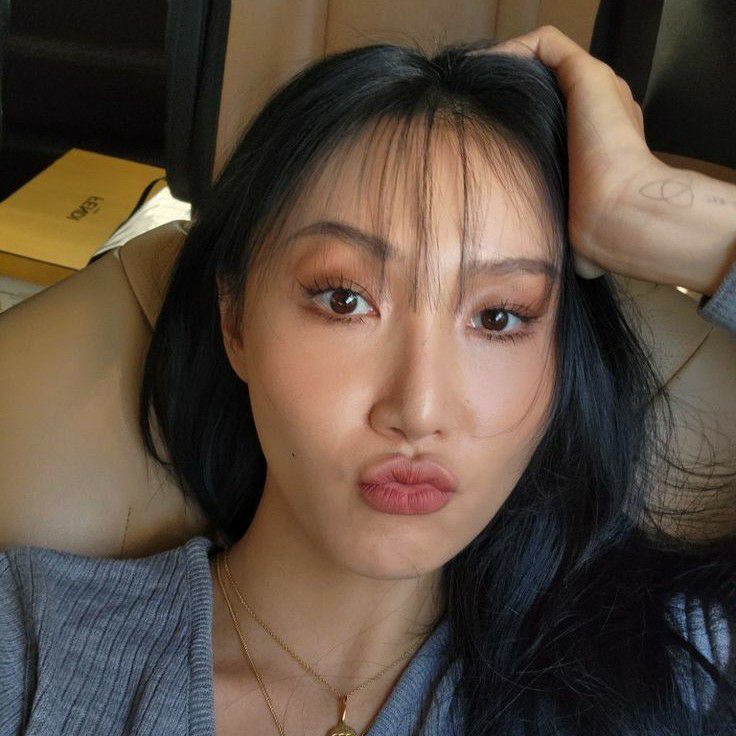 Recent activity shot of Hwasa (MAMAMOO)