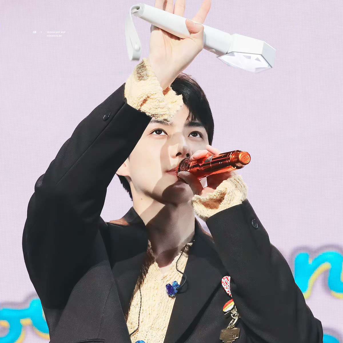 Behind-the-scenes cut of Sehun (EXO)