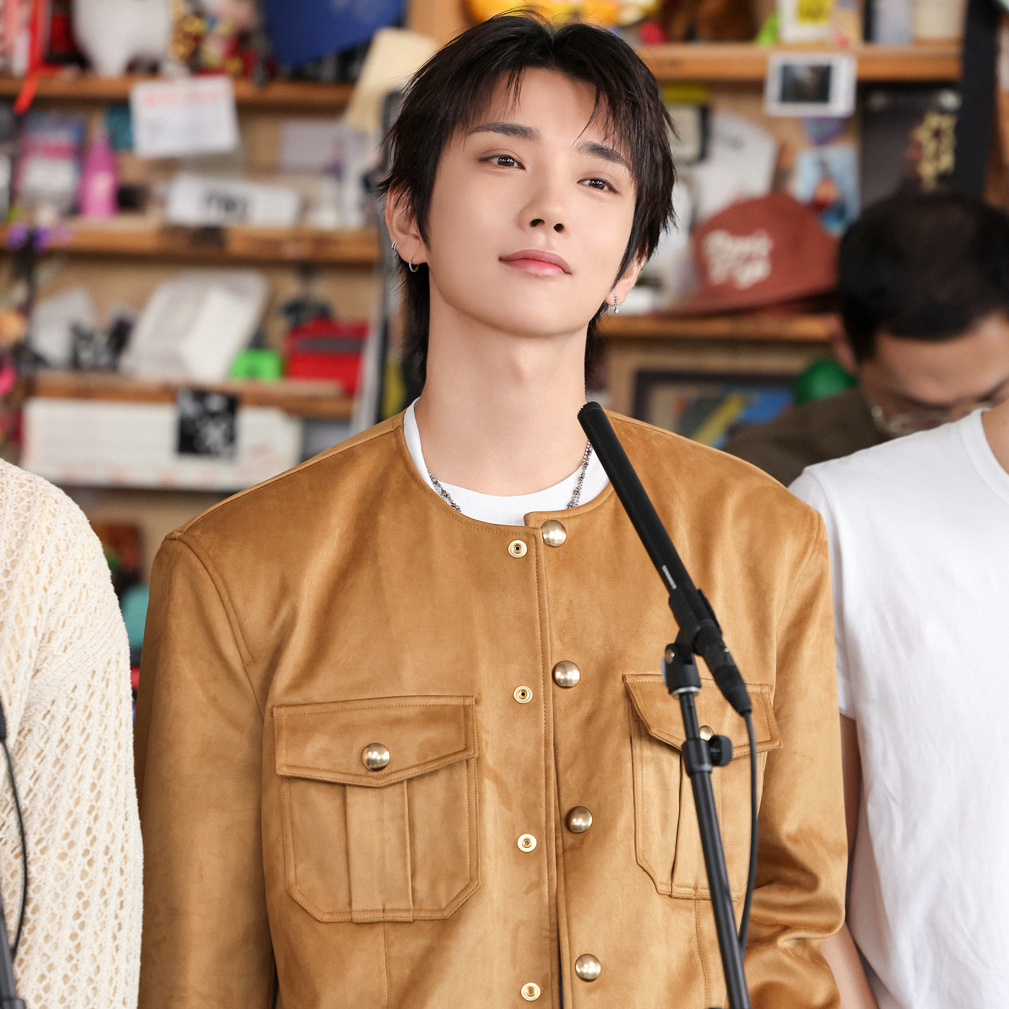 A moment captured by Joshua (SEVENTEEN)'s fan