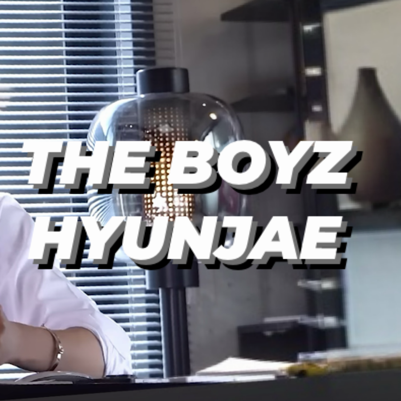 Behind-the-scenes cut of Hyunjae (THE BOYZ)