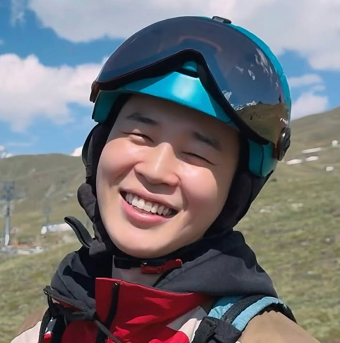 Recent activity shot of Jimin (BTS)