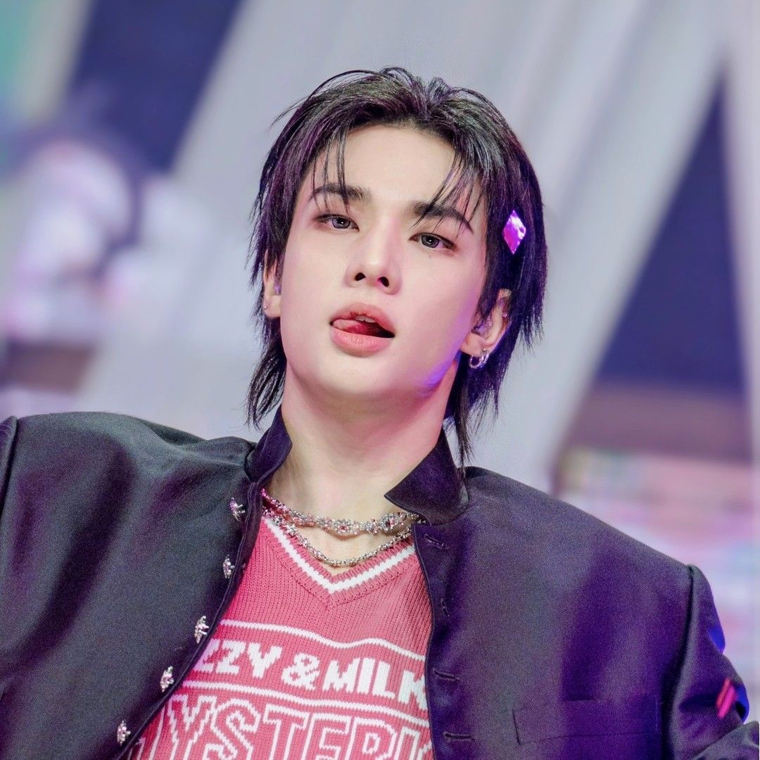 Behind-the-scenes cut of Hyunjin (Stray Kids)