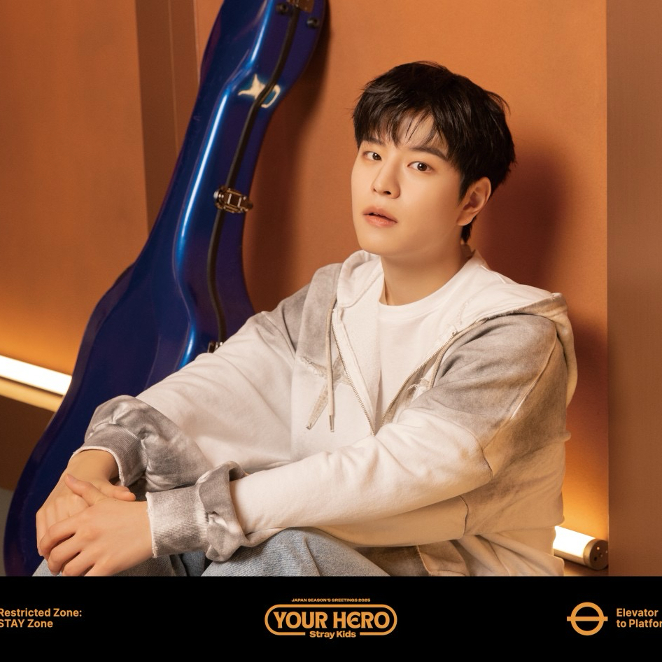 Behind-the-scenes cut of Seungmin (Stray Kids)