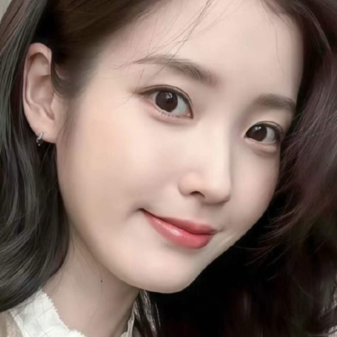 A moment captured by IU's fan