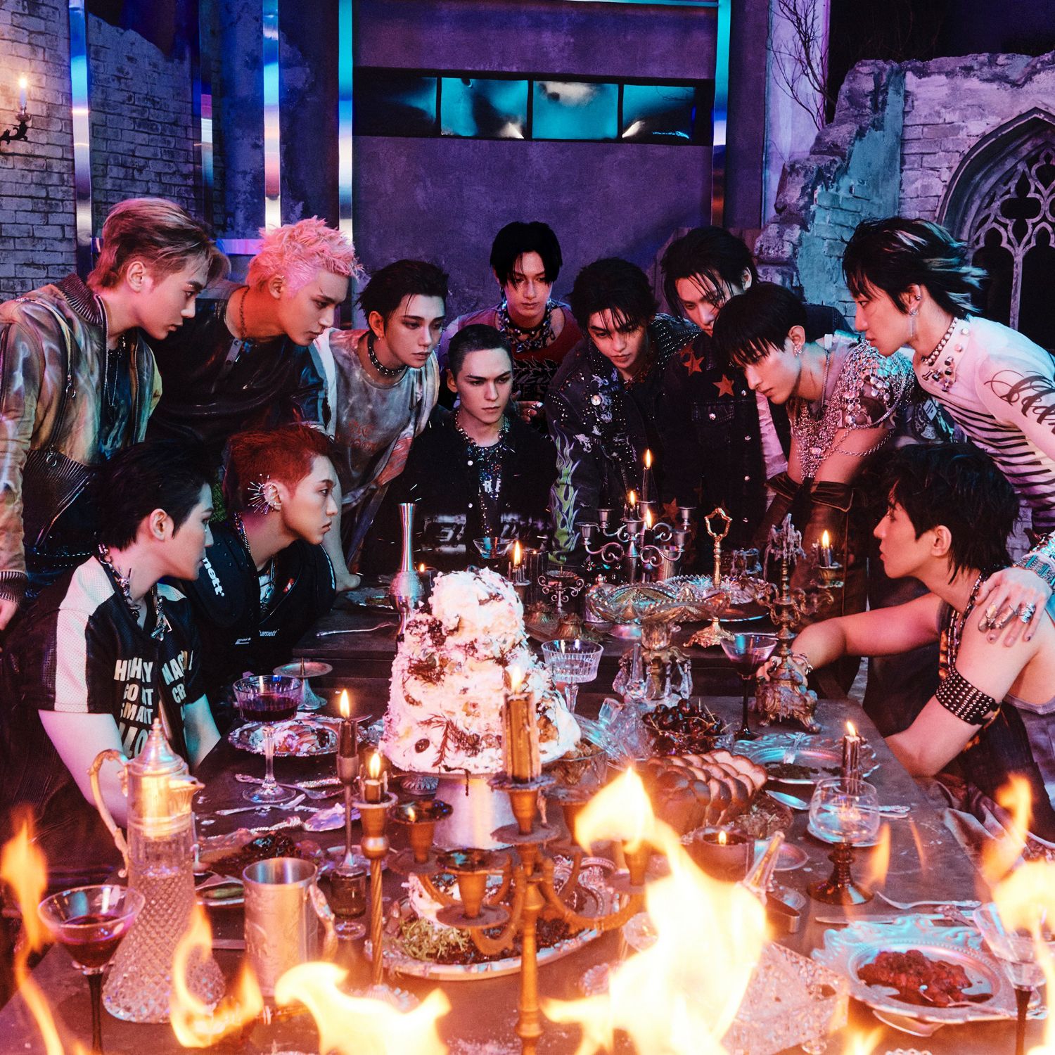 Recent activity shot of SEVENTEEN