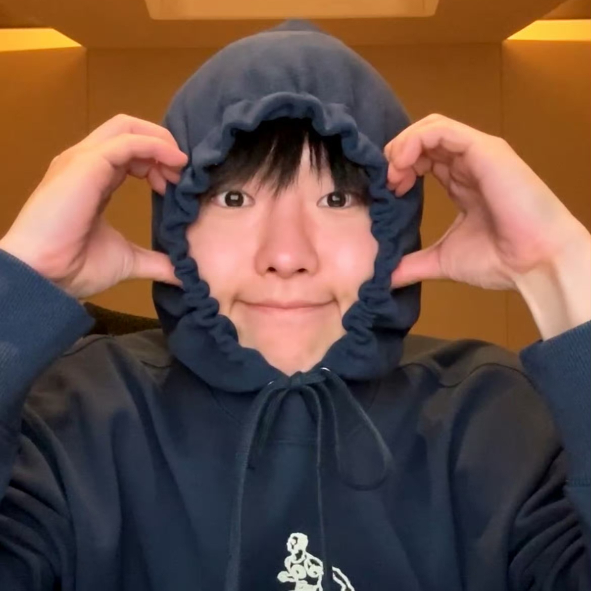 A moment captured by WOODZ's fan