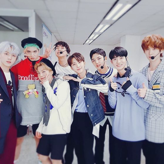 PENTAGON的幕後花絮