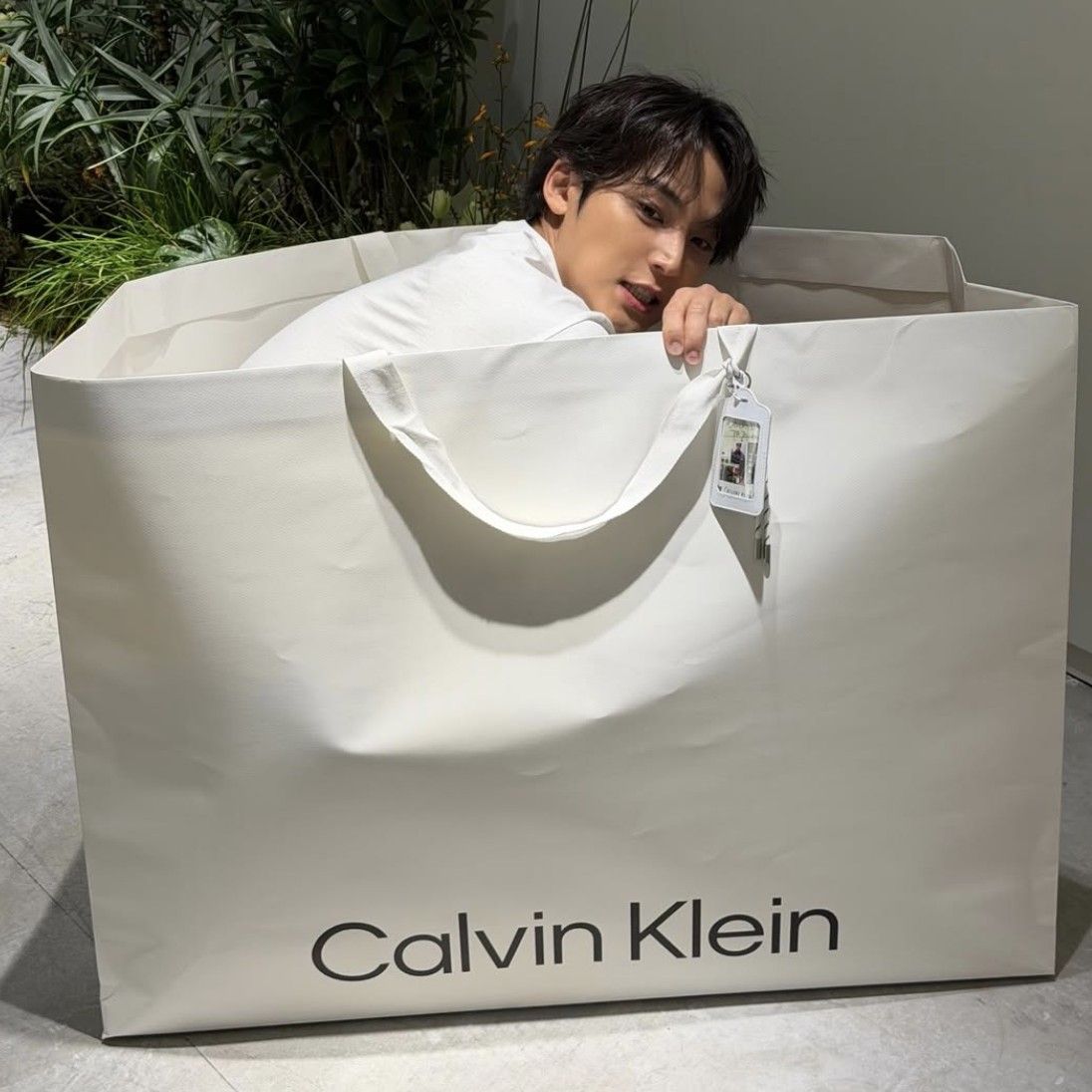 Recent activity shot of Mingyu (SEVENTEEN)