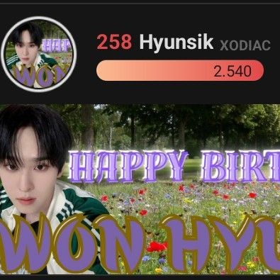 Popular profile image of Hyunsik (XODIAC) selected by votes