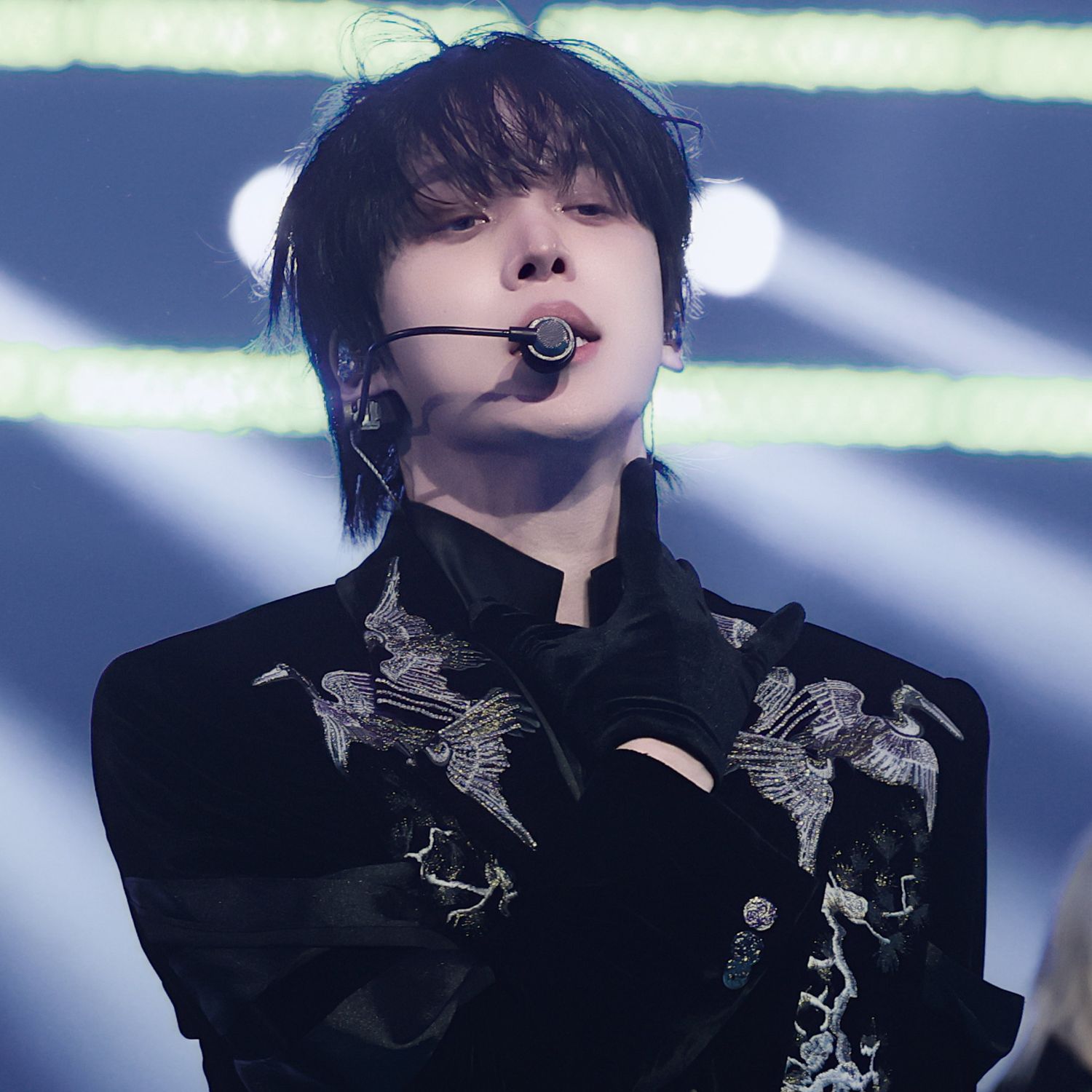 Recent activity shot of Yunho (ATEEZ)