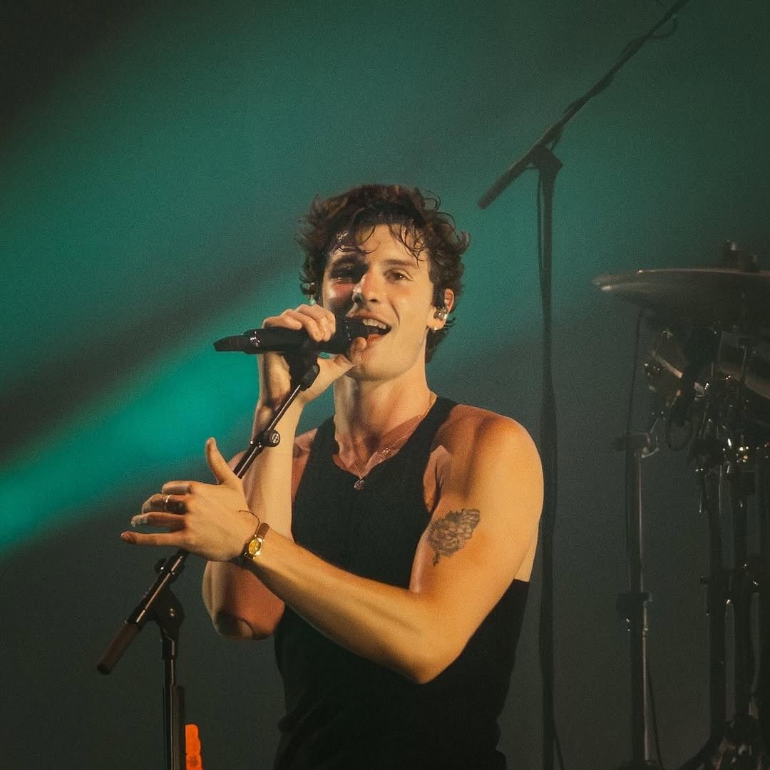Recent activity shot of Shawn Mendes