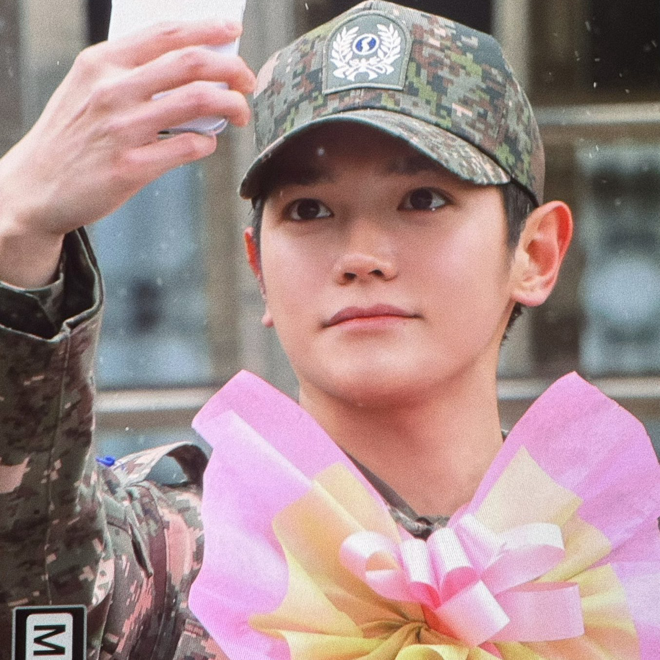 A moment captured by Taeyong (NCT 127)'s fan