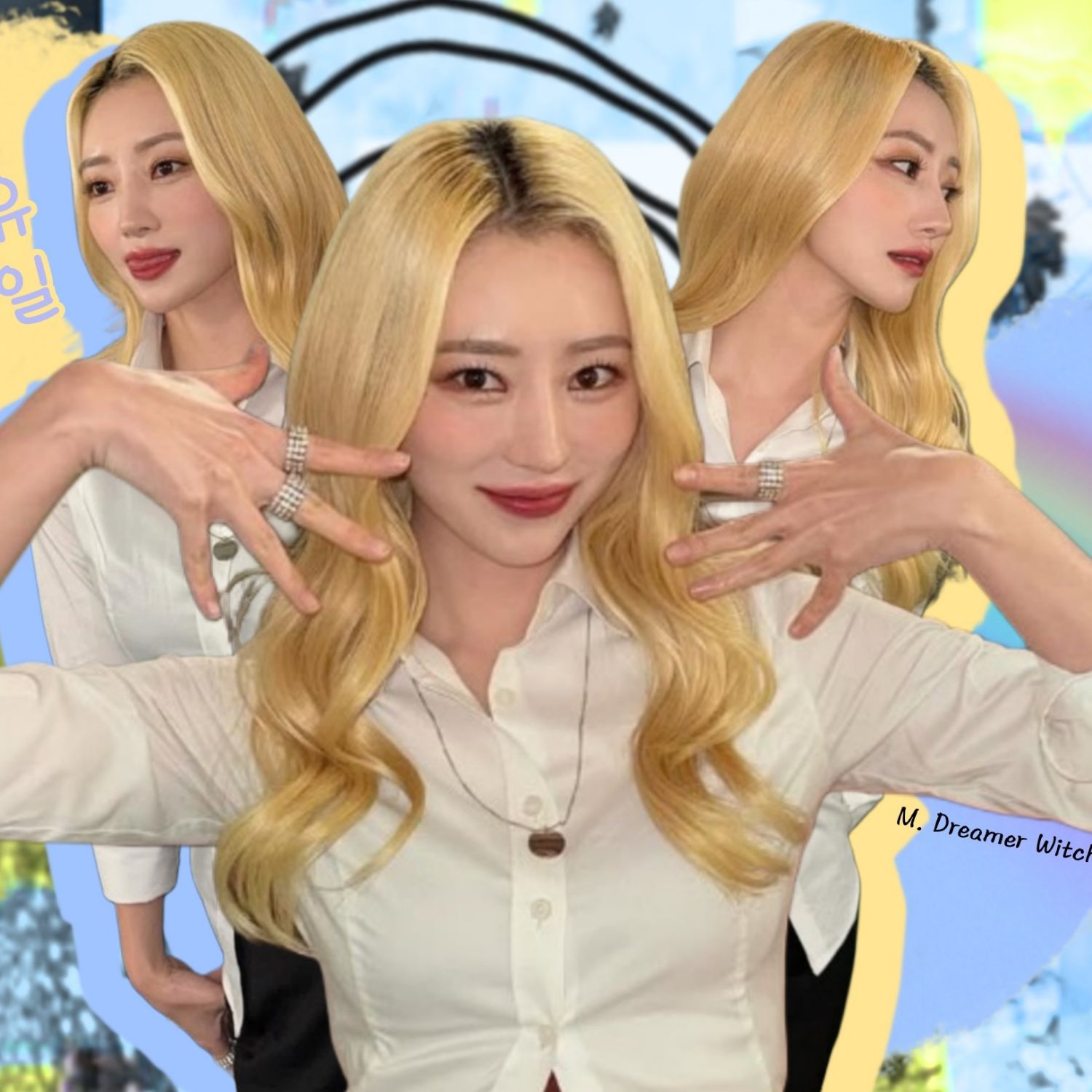 Momen yang diabadikan oleh penggemar SU A (DREAMCATCHER)