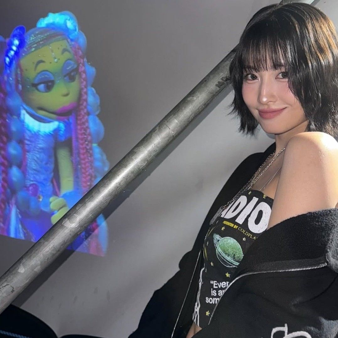 Momo (TWICE)粉丝拍下的瞬间