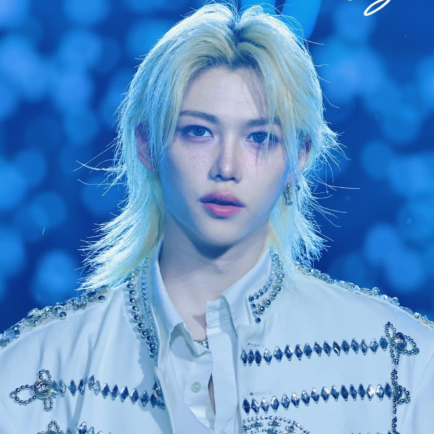 A moment captured by Felix (Stray Kids)'s fan