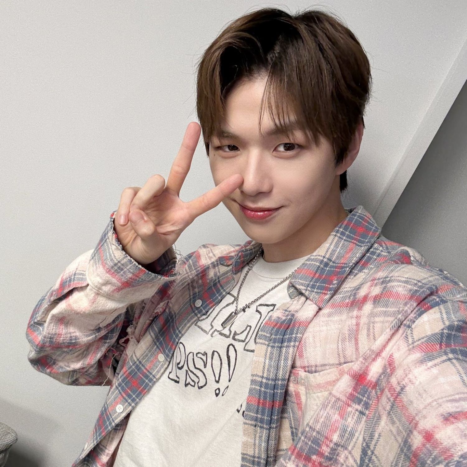 A moment captured by Kang Daniel's fan