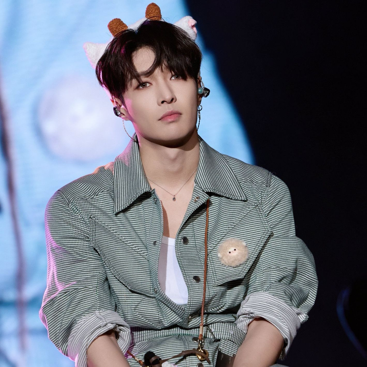 Recent activity shot of Lay (EXO)