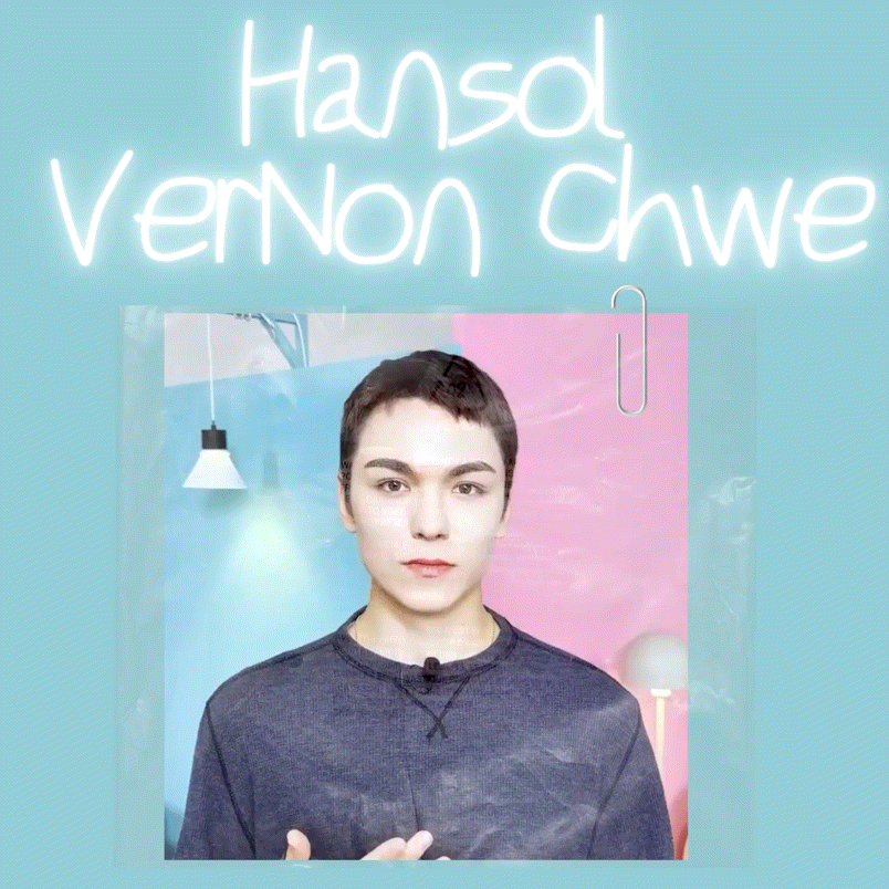 Recent activity shot of Vernon (SEVENTEEN)