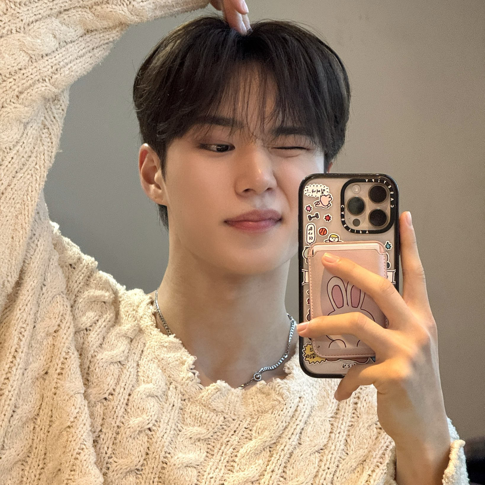 Recent activity shot of Kim Junseo (ALPHA DRIVE ONE)