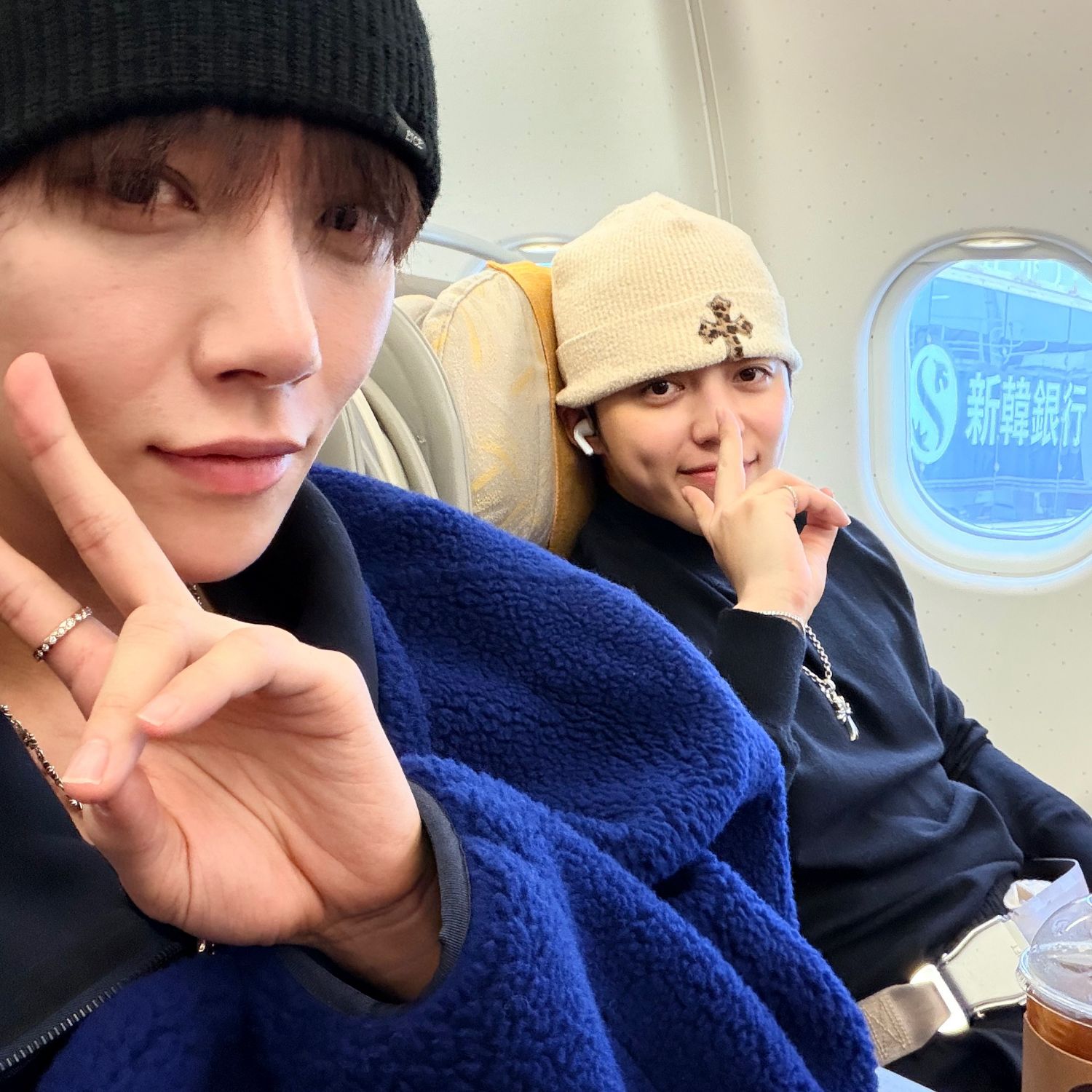 A moment captured by Joshua (SEVENTEEN)'s fan