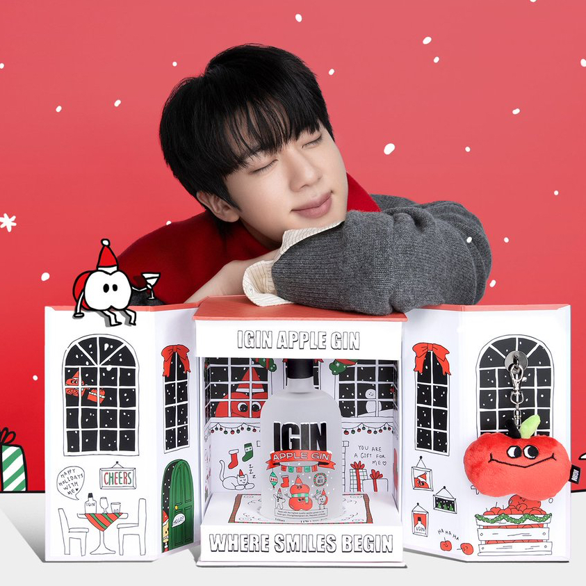 Recent activity shot of Jin (BTS)