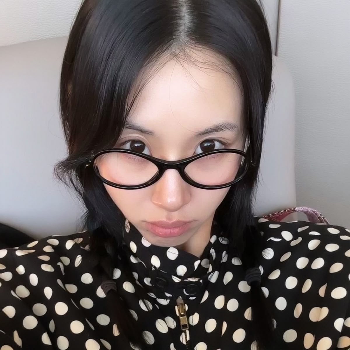 A moment captured by Chaeyoung (TWICE)'s fan