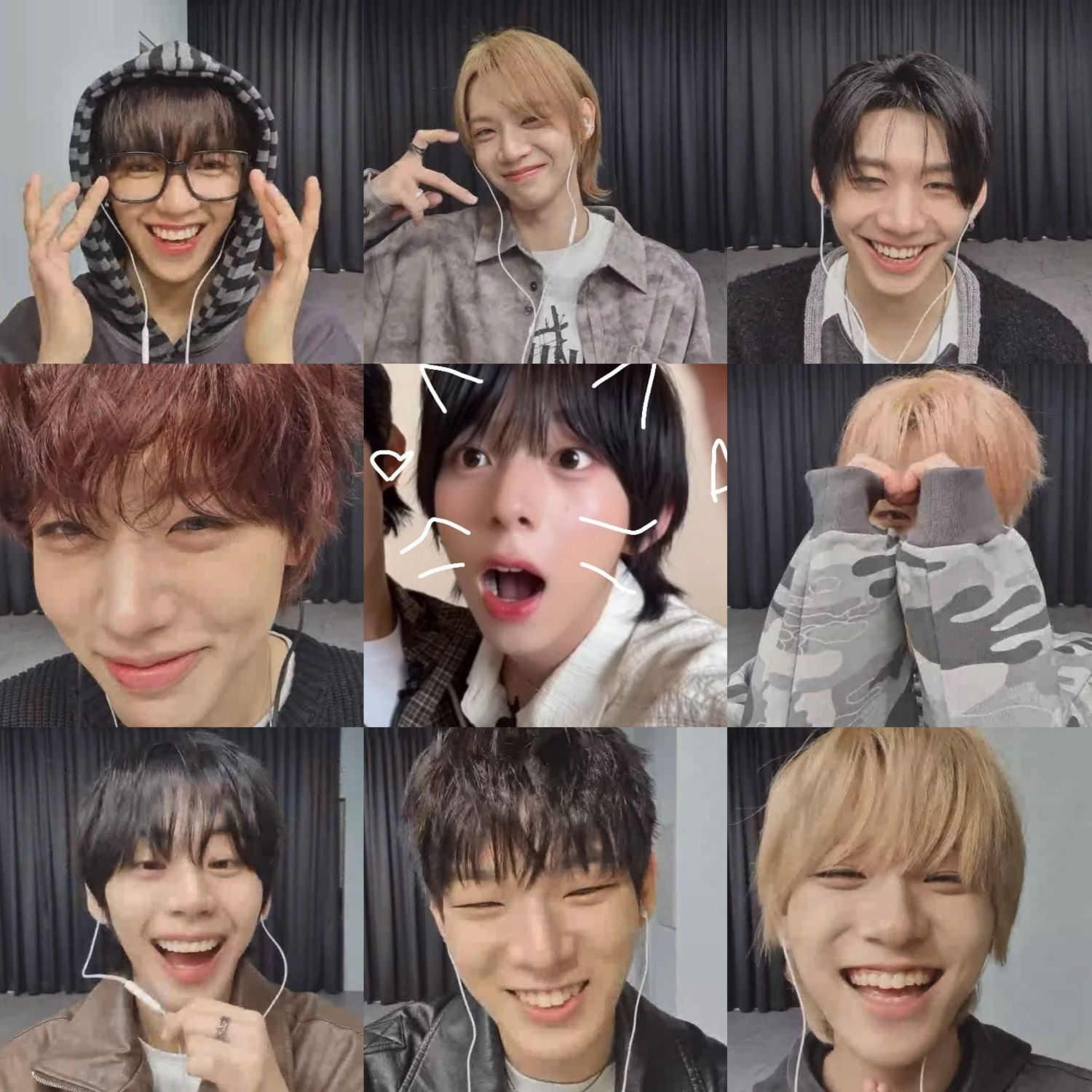 A moment captured by AHOF's fan