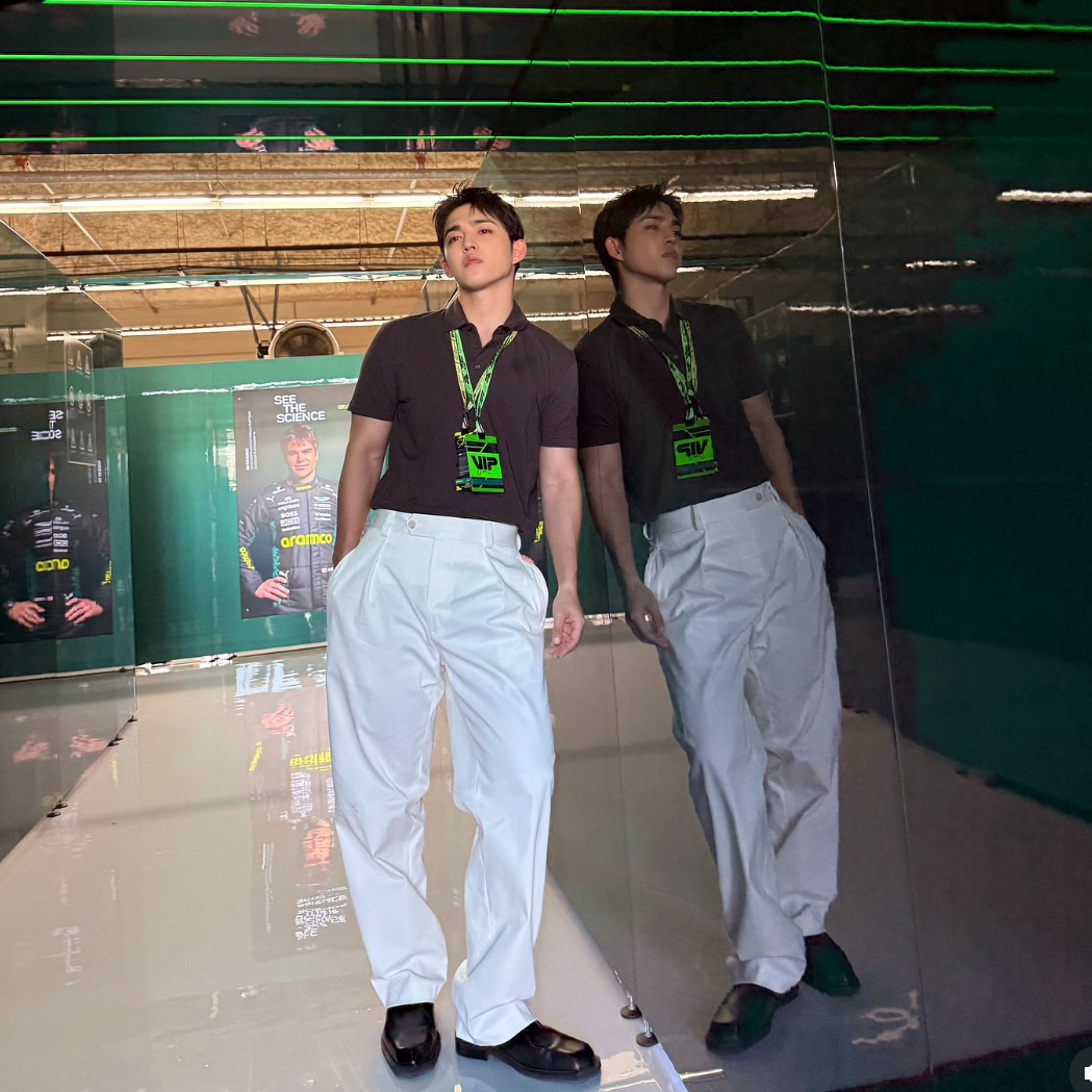 A moment captured by SEVENTEEN's fan