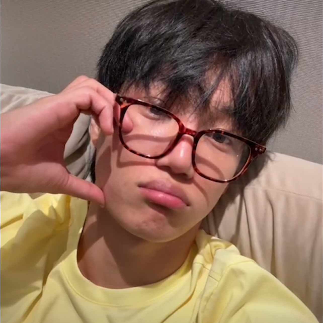 A moment captured by Kai (EXO)'s fan